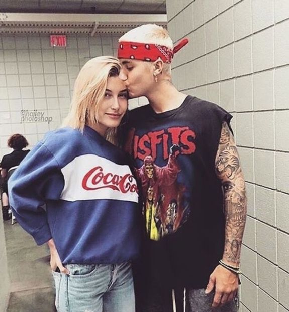 large (10) - justin and hailey