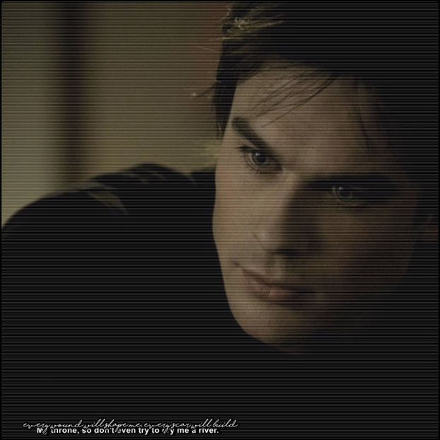 ━ ♘.; # Coboară treptele scărilor trecându-şi o mână prin firele de păr răvăşite, şi parcurge - 01 x welcome to mystic falls