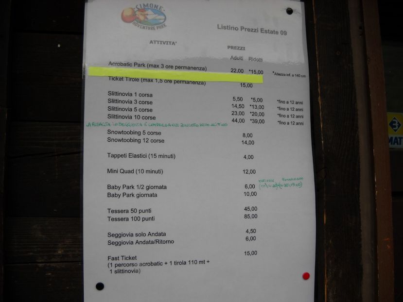  - 2009 AM AJUNS IN ITALIA localitatea LA CA