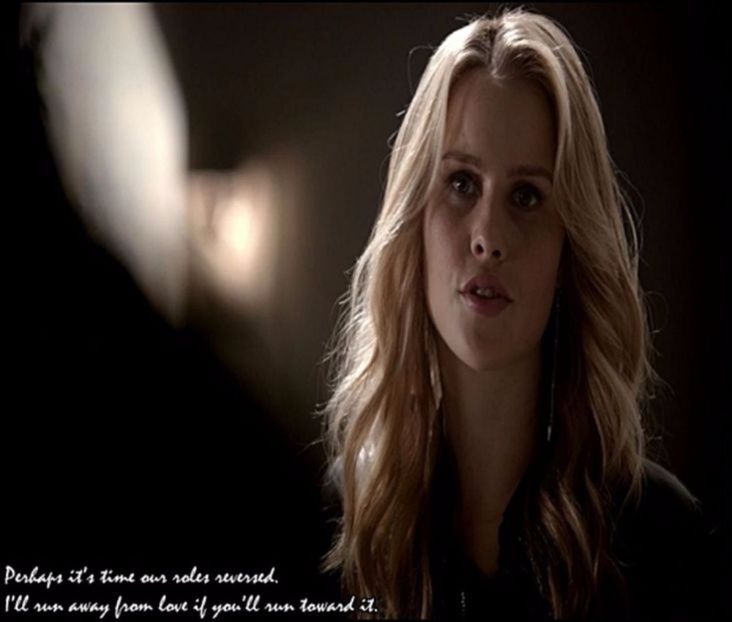 → (sare ca arsă) Decât să o dai oricărei pana;rame mai bine mi-o cl. - 01 x welcome to mystic falls