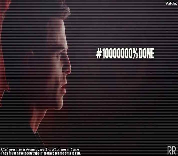 - *Se chinuie să-și scoată găleată din cap, se lovește de perete, apoi și-o dă jos și + - here - episode 52 - done