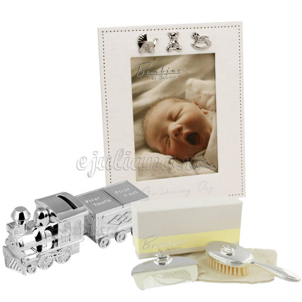 Rama-botez-tren-mot-dintisor-perie-pieptan-CG404CG868CG156-329lei - Idei cadouri bebelusi colectia Juliana