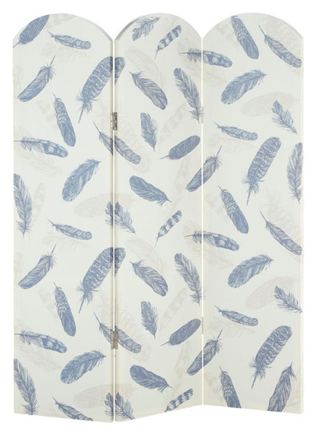 paravan-decorativ-cu-pene-juliana (1) - Paravane decorative si despartitoare Juliana