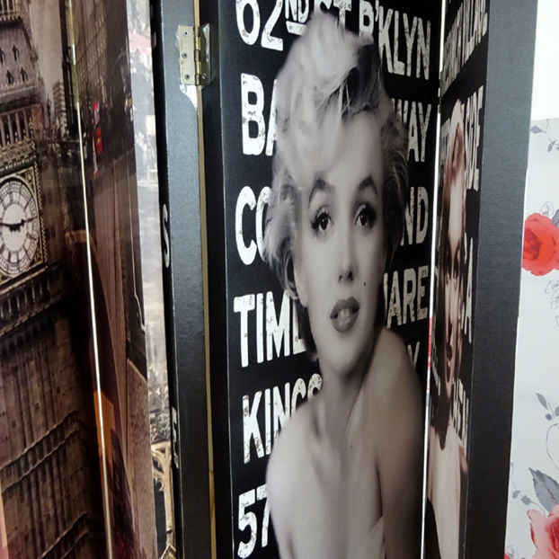 paravan-marilyn-monroe-despartitor-paravan-decorativ-marilyn-monroe (3) - Paravane decorative si despartitoare Juliana