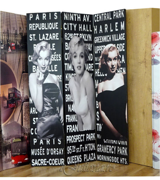 paravan-marilyn-monroe-despartitor-paravan-decorativ-marilyn-monroe - Paravane decorative si despartitoare Juliana