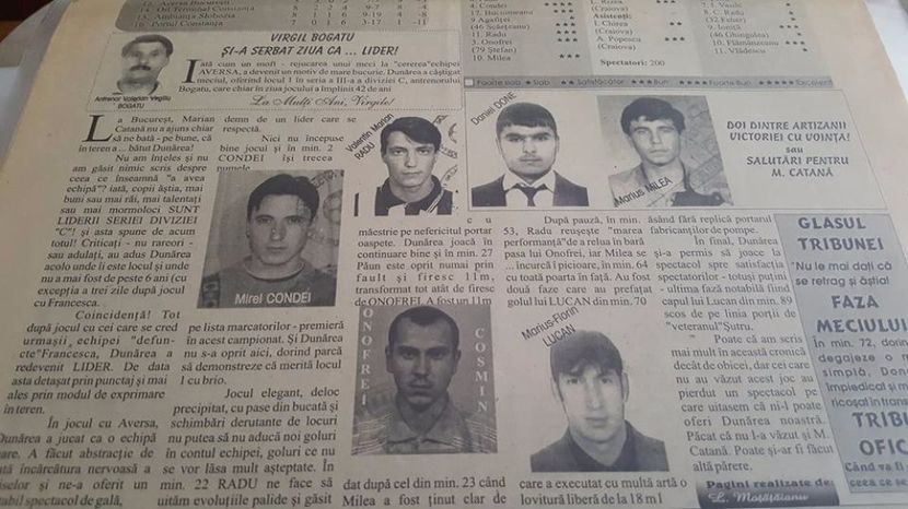 Daniel Done la Dunarea - Dunarea Galati Istorie