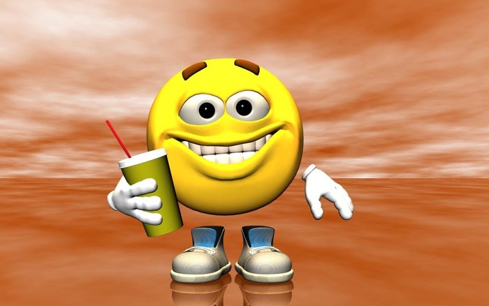 smiley-drink-1280 - Smiley Wallpapers