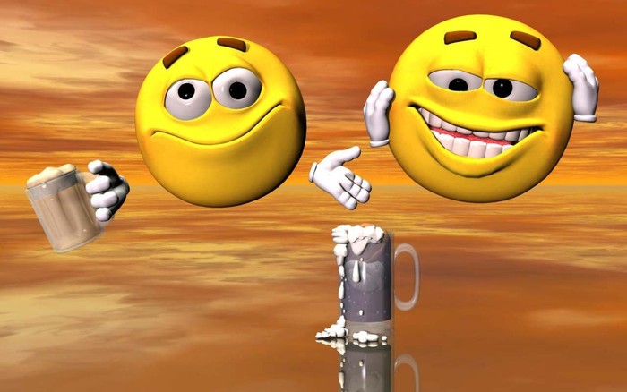 too-much-beer-1280 - Smiley Wallpapers