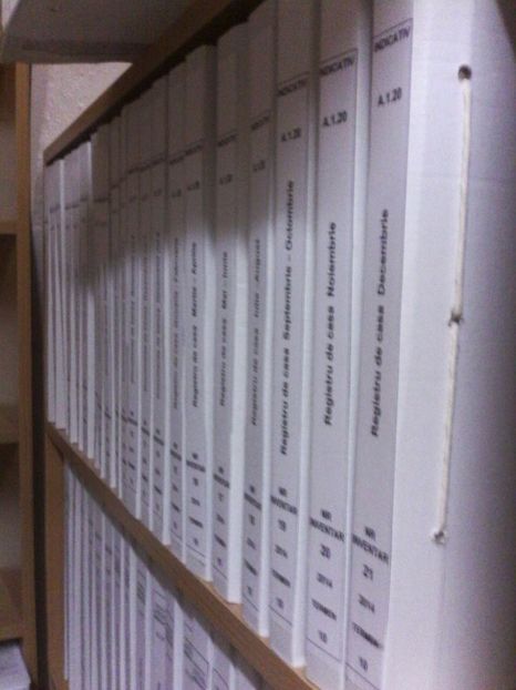 dosare cu documente arhivate - COPERTI ARHIVA