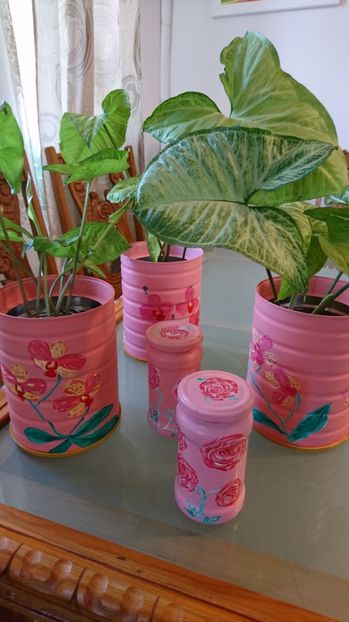  - Ghivece decorate manual