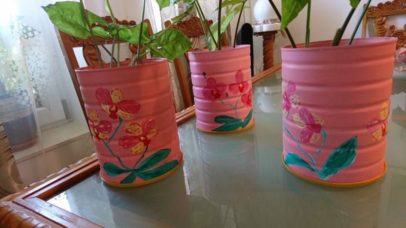  - Ghivece decorate manual