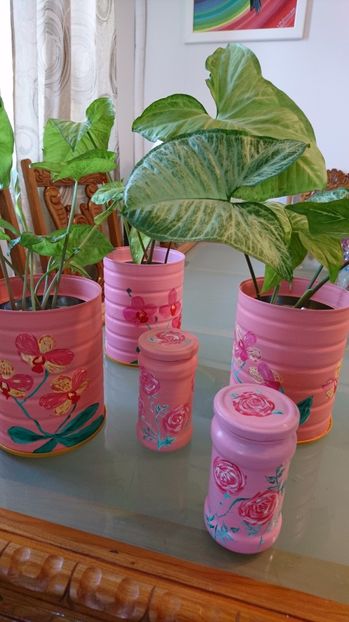  - Ghivece decorate manual