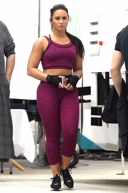  - x 2017 Filming a Commercial for Fabletics in Los Angeles - June 6