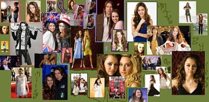 put on miley's new sight I make up - Hannah and Miley