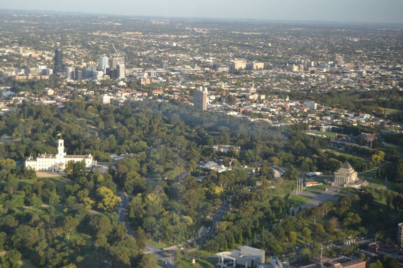  - Melbourne oras si Gradina Botanica Regala