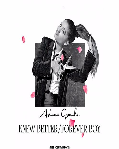 Teddix5s favorite song from Ariana Grande is "Knew better\Forever boy" - i m drowning in an endless sea