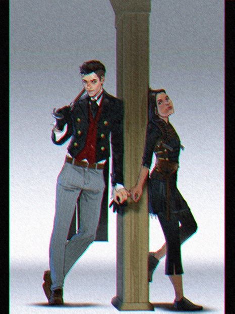 ❝Kaz & Inej❞ for  Thunderstruck - my mind holds the key of the cage