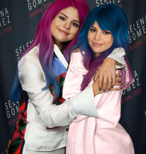  - a selena twins - ps manip
