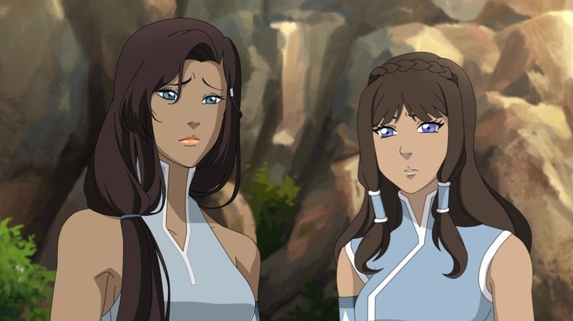 rayla n karma - Avatar Legend of Korra Character