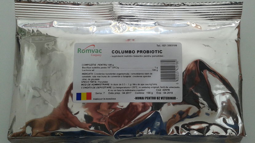 COLUMBO PROBIOTIC 17,5 RON - PRODUSE ROMVAC