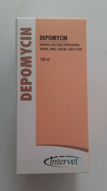 DEPOMYCIN 100 ML 59,5 RON - DEPOMYCIN 100 ML - 59 RON SI 50 DE BANI