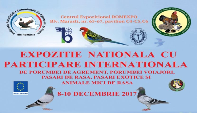 Expozitia nationala 2017 - a Expozitii si evenimente columbofile