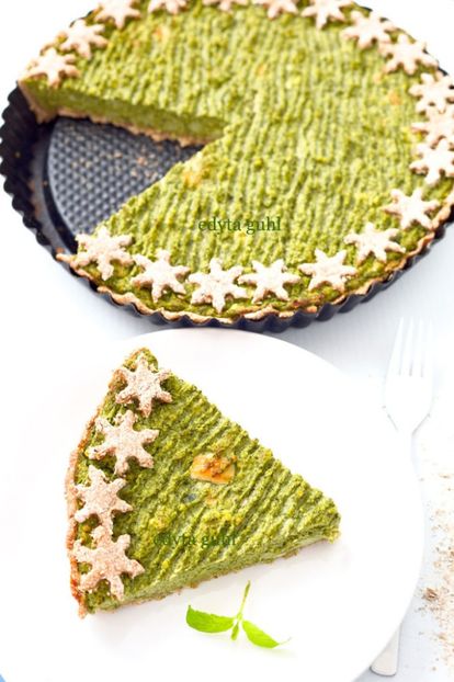 Tarta cu spanac si cartofi - Retete gustoase