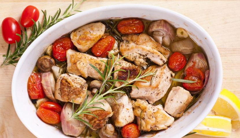 Piept de curcan la cuptor - Retete gustoase