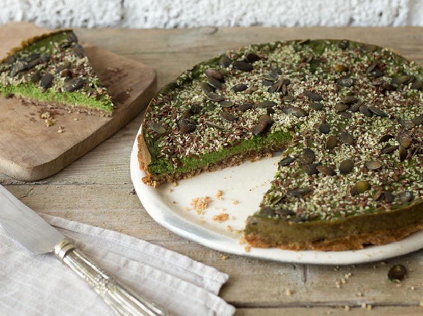 Tarta de spanac cu avocado - Retete gustoase