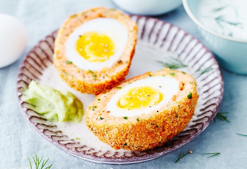 Oua prajite in aluat - Retete gustoase