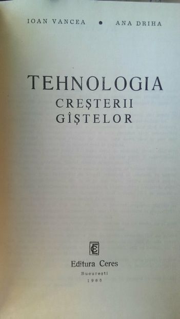 gaste - LITERATURA de SPECIALITATE