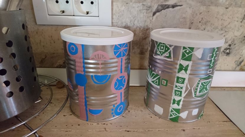 Inspirația-forme siculori - Recipiente pentru depozitare decorate manual