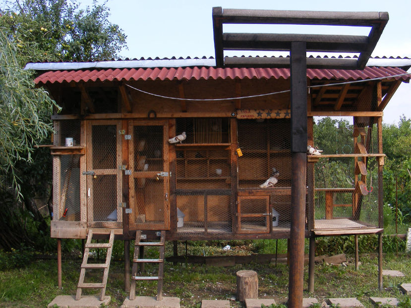 voliera 2010 - Vila Paradis - vechea si noua volieră