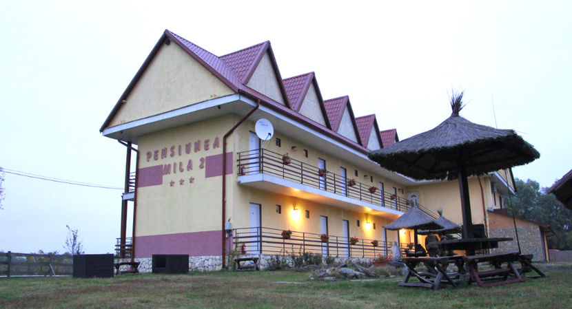 vedere din barca - La Mila 2 - Sulina oct2017