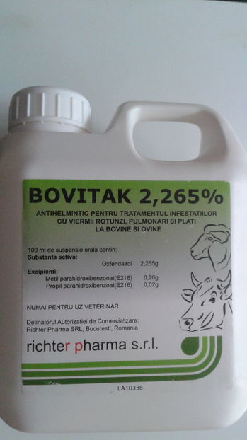 BOVITAK 1 L 82,5 RON - BOVITAK 1 L - 82 RON SI 50 DE BANI