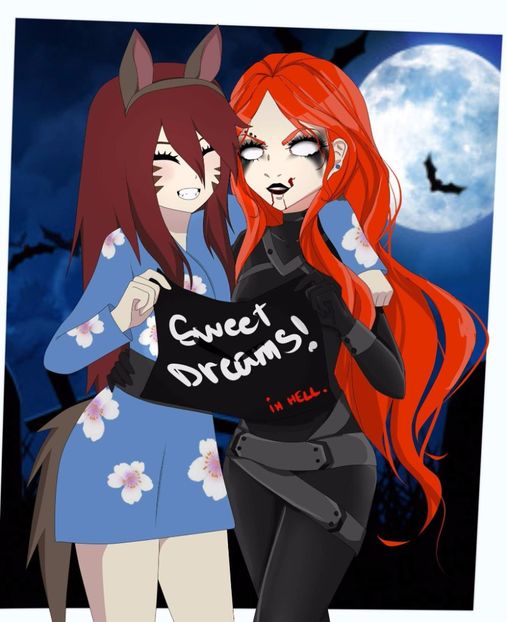 Halloween collab with Hiona-sama and Terra - 2017
