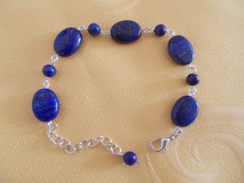 Bratara lapis lazuli 35 lei - 003 BIJUTERII HANDMADE DE VANZARE