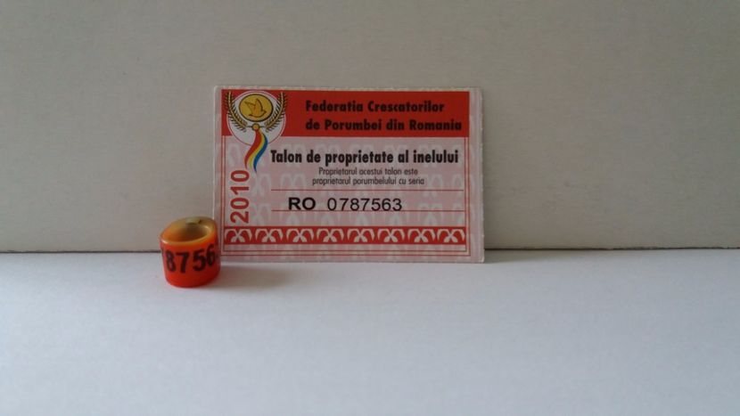  - Inele Romania cu taloane - 34 piese