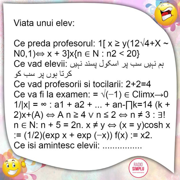 Ce vad elevii - Funny