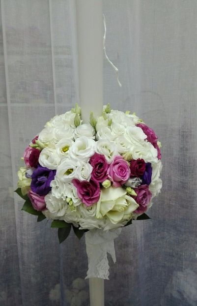 Img 1 - Lumânare nuntă - botez