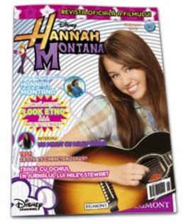 revista hannah montana- 3 poze hannah montana