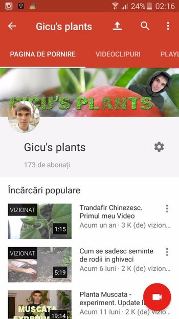 173 Aabonati - Canalul Meu de Youtube