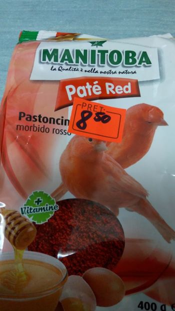 MANITUBA Red pateede 400 Gr 8,50 lei - HRANA MANITUBA PROFESIONALA