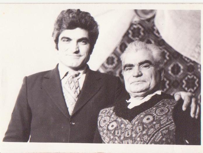 Cu tatal, mesterul cojocar Nicolae Liceanu - Mesterul cojocar Dumitru Liceanu