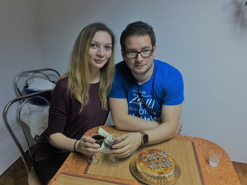 11 noiembrie la 3 zile după ziua lui R - 13z Răzvan si soția 2017-2018