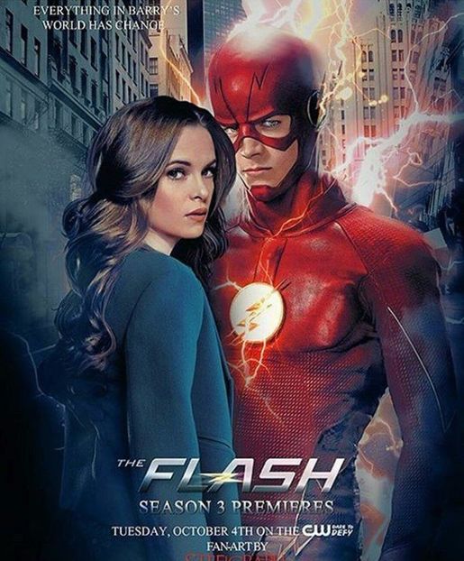 19 Flash and Caitlin - The Flash