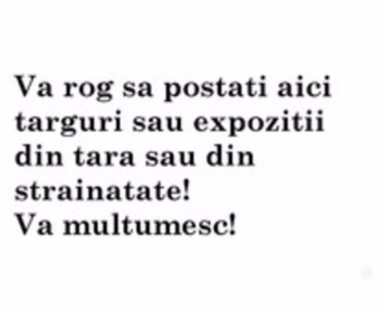  - T--TARGURI SI EXPOZITII