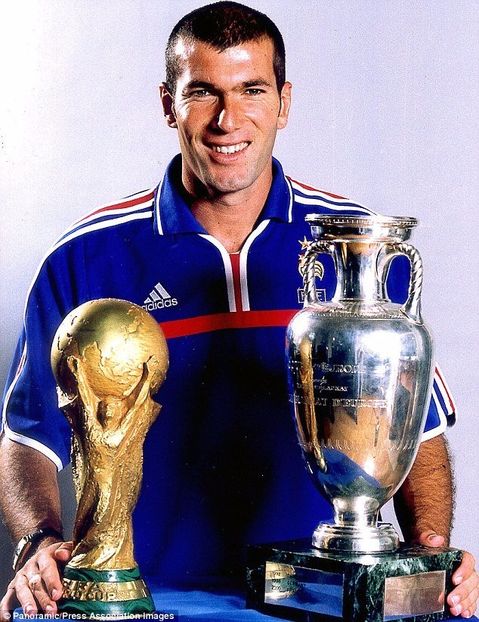 Zinedine Zidane - 1998 - Istoria Balonului de aur
