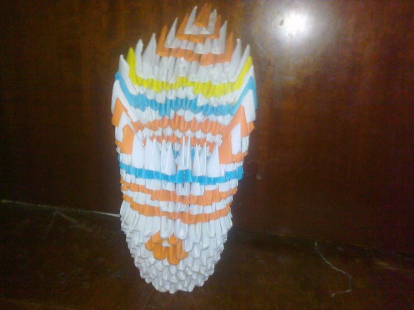 Vaza din origami - Origami 3D