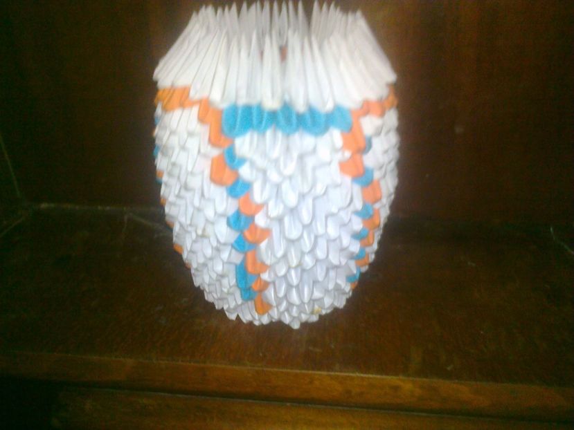 Vaza din origami - Origami 3D